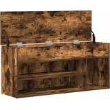  Klupa za cipele boja dimljenog hrasta 102x30,5x45 cm drvena | Eponuda.com