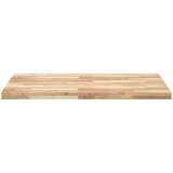 Stolna ploča 120x70x4 cm pravokutna od masivnog drva bagrema | shoptok.hr