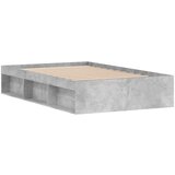  Posteljni okvir betonsko siv 120x200 cm | Shoptok.si