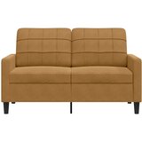  Dvosjed smeđi 120 cm baršunasti | shoptok.hr