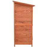 vidaXL Vrtna lopa za orodje 135,5x75x160 cm trden les jelke | Shoptok.si