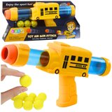 Soft Foam Ball Gun School Bus Yellow 6 pcs. Cijene