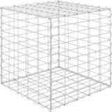  Kockasta gabionska povišena gredica od čelične žice 50x50x50 cm | shoptok.hr