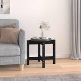  Stolić za kavu crni Ø 52,5x45 cm od masivne borovine | shoptok.hr
