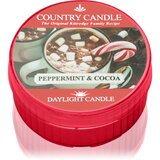 Country Candle Peppermint & Cocoa čajna sveča 42 g Cene