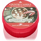 Country Candle Peppermint & Cocoa čajna svijeća 42 g