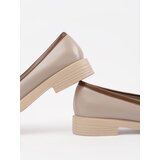 GOODIN Beige elegant women's loafers | ePonuda.com
