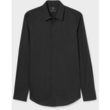 CA Muška košulja, Na dug rukav, Formalna, Slim Fit, Crna