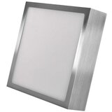  LED svetilo nadometno NEXXO, kvadratno, srebrno, 12,5W, nastavljiva CCT | Shoptok.si