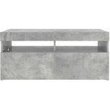 TV ormarić s LED svjetlima siva boja betona 90x35x40 cm | Eponuda.ba