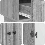  Kreveta Sivi Sonoma 66 x 34,5 x 95 cm Konstrukcijsko drvo | shoptok.hr