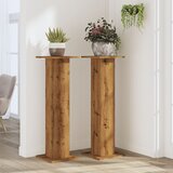  Stalci za biljke 2 kom boja hrasta 30 x 30 x 95 cm drveni | shoptok.hr