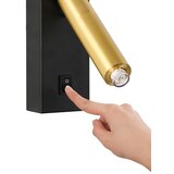  Brilagi - LED zidna reflektorska lampa MAYA 1xG9/7W/230V crna/zlatna | Eponuda.com