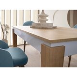 Hanah home Trpezarijski sto Asos-2971, 140x75x80, Bijeli | Eponuda.ba