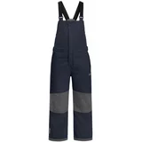 Jack Wolfskin Otroške smučarske hlače ACTAMIC 2L INS BIB mornarsko modra barva