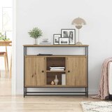  Kreveta Umjetnički hrast 100 x 35 x 80 cm Konstruirano drvo | shoptok.hr