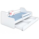 Made in Poland krevet sa fiokom i dušekom 160x80 dione beli | ePonuda.com