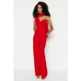 Trendyol Jumpsuit - Red - Fitted Cene