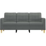  Trosjed od tkanine tamnosivi 180 cm | shoptok.hr