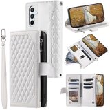 INORCO Za Samsung Galaxy A54 5G Protiprašna torbica za telefon iz PU usnja Rhombus Texture Ovitek za denarnico na zadrgo s trakom, (22034544) | Shoptok.si