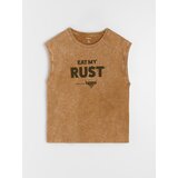 Sinsay Pamučna majica boxy kroja s tiskom Disney Cars | shoptok.hr
