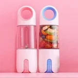 prenosni mini usb blender za smoothie, sokove i šejkove roza