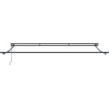  Okvir tende Antracit 4 × 3 m Prašno lakirano jeklo in aluminij - - Antracit - 29.74 - 4 x 3 m - 2025- | Shoptok.si
