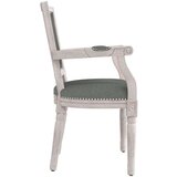  Jedilni stol temno sivo blago, (20698848) | Shoptok.si
