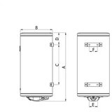 Termorad bojler BT-50 beli | ePonuda.com