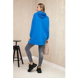 Kesi Insulated sweatshirt with purple blue press studs | shoptok.hr