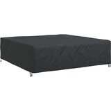 vidaXL Prevleka za zunanje pohištvo Črna 260 x 260 x 90 cm 600D | Shoptok.si