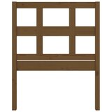 Uzglavlje za krevet boja meda 105,5x4x100 cm masivna borovina | shoptok.hr