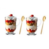 Altom design Čaše i Žličice za Kavu i Čaj Werona 310 ml - Set od 2 | shoptok.hr
