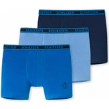 SCHIESSER spodnje hlače boxer 3 kosi 173116-912 modra F 128