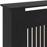  Pokrivač radijatora 2 pcs Crna 205 x 20,5 x 81,5 cm | shoptok.hr