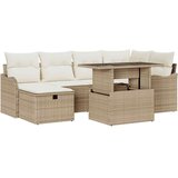  Sjedeća garnitura za vrt 7 kom. poliratan 232.5 x 122.5 x 85 cm | shoptok.hr