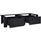 Pedestal za perilicu rublja 2 pcs Crna 64 x 55 x 32.5 cm Čelik | shoptok.hr
