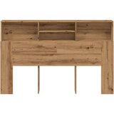 vidaXL Uzglavni ormarić Artisan hrast 160x19x103,5 cm izrađeno drvo | shoptok.hr