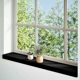  Prozorske klupice 2 kom tamnosmeđe 80x15x2 cm masivne hrast | shoptok.hr