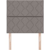 vidaXL vzglavje z dizajnom diamantnih blokov Taupe 100 cm Tkanina, vzglavje z dizajnom diamantnih blokov Taupe 200 cm Tkanina, (22080394) | Shoptok.si