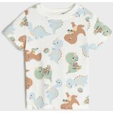 Sinsay Pamučne majice s printom dinosaura 3 pack | shoptok.hr