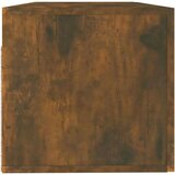  Stenska omarica dimljeni hrast 100x36,5x35 cm konstruiran les, (20716302) | Shoptok.si