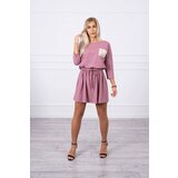 Kesi Haljina sa džepom sa šljokicama tamno roza bijela | tamnocrvena | pink | ePonuda.com