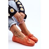 Boto marka niezdefiniowana Women's Suede Moccasins Orange Si Passione | Shoptok.si