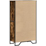  Visoka komoda boja hrasta 79,5x35,5x137,5 cm konstruirano drvo | shoptok.hr