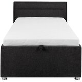 Livetastic OBLAZINJENA POSTELJA 90 cm x 200 cm , les, kovina, umetna masa, tekstil antracit Slike