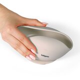 BabyOno silikonska zdjelica s vakuumom 350 ml 6 m+, bež | shoptok.hr