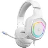  Slušalice sa mikrofonom gaming RAMPAGE RM-K90 VECTOR white, RGB LED, Type-C | Eponuda.ba
