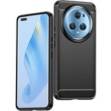  Gumijasti / gel etui Carbon za Honor Magic 5 Pro - črni Cene