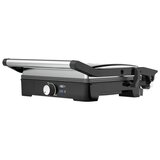 Aeno Žar AEG0002, 2000W, regulacija temperature, odpiranje 180°, 290*234 mm obloženi pekači, črna/srebrna | Shoptok.si